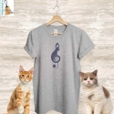 Cat in Treble Clef
