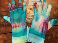 Small Tie Dye Gloves #BAS6