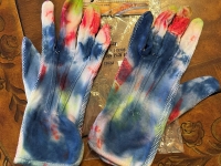Medium Tie Dye Gloves #ONM6