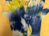 Large Tie Dye Gloves #D7