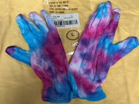 Large Tie Dye Gloves #D8