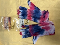 Large Tie Dye Gloves #D9