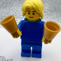 F7 Lego Minifig Handbell Ringer