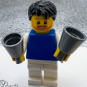 F12 Lego Minifig Handbell Ringer