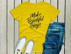 Make Beautiful Things script font