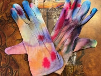 XS Tie Dye Gloves #A