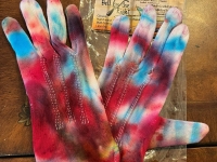 XS Tie Dye Gloves #C