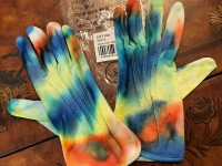 Small Tie Dye Gloves #H