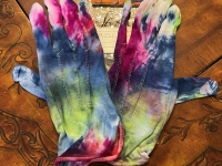 XXL 2XL Tie Dye Gloves #BA2XL2