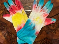 XXL 2XL Tie Dye Gloves #ONXXL4