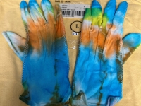 Large Tie Dye Gloves #D6