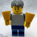 F5 Lego Minifig Handbell Ringer
