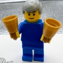 F8 Lego Minifig Handbell Ringer