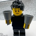 G4 Lego Minifig Handbell Ringer