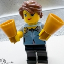 K9 Lego Minifig Handbell Ringer