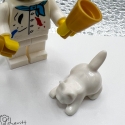 T9 Lego Minifig Addon Cat White